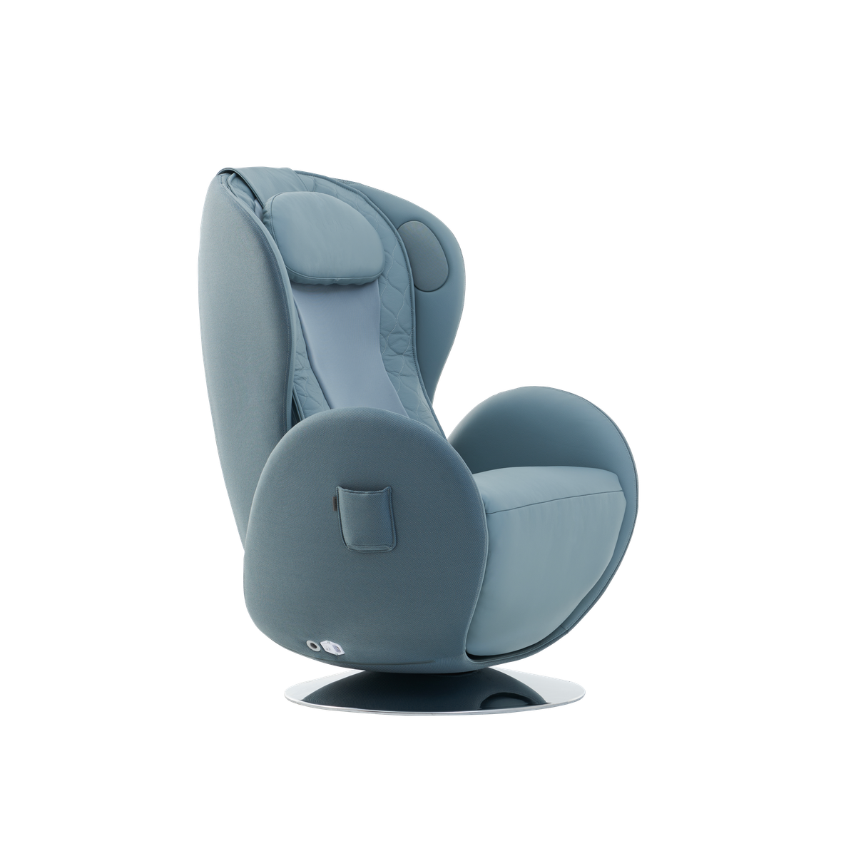 NR-SN100L-BU,Aqua Blue baby car seat on a white background