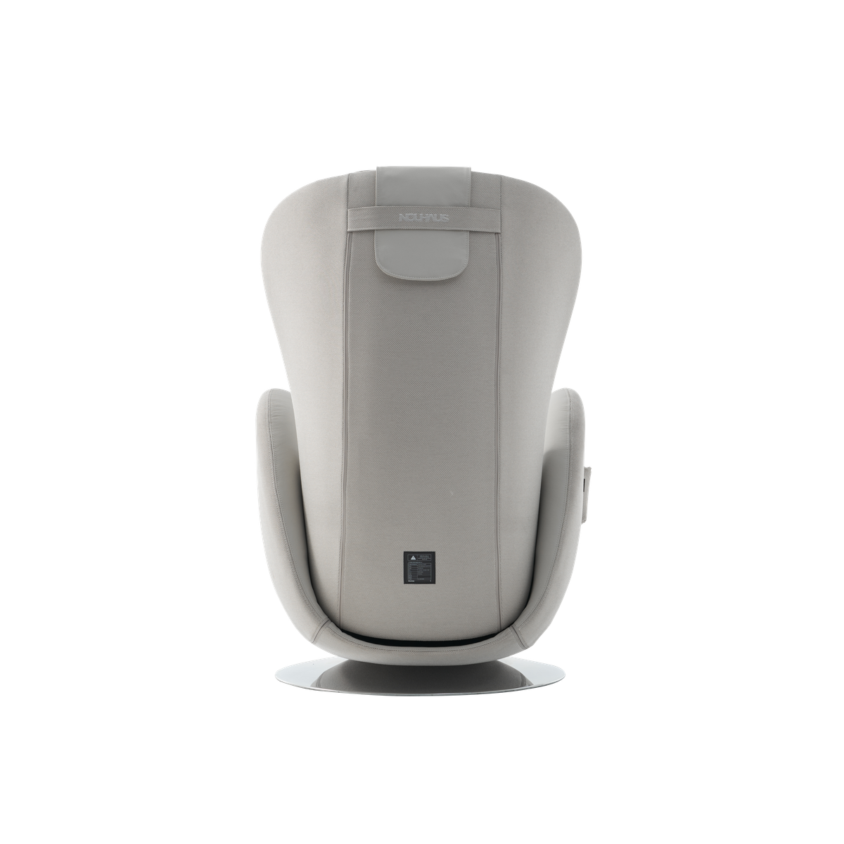 NR-SN100L-EW,Elder White massage chair on a white background