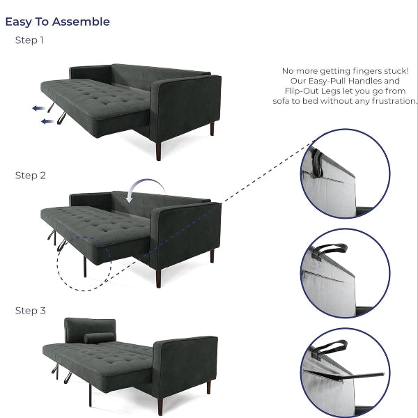 NOUHAUS Module Ergonomic Sofabed