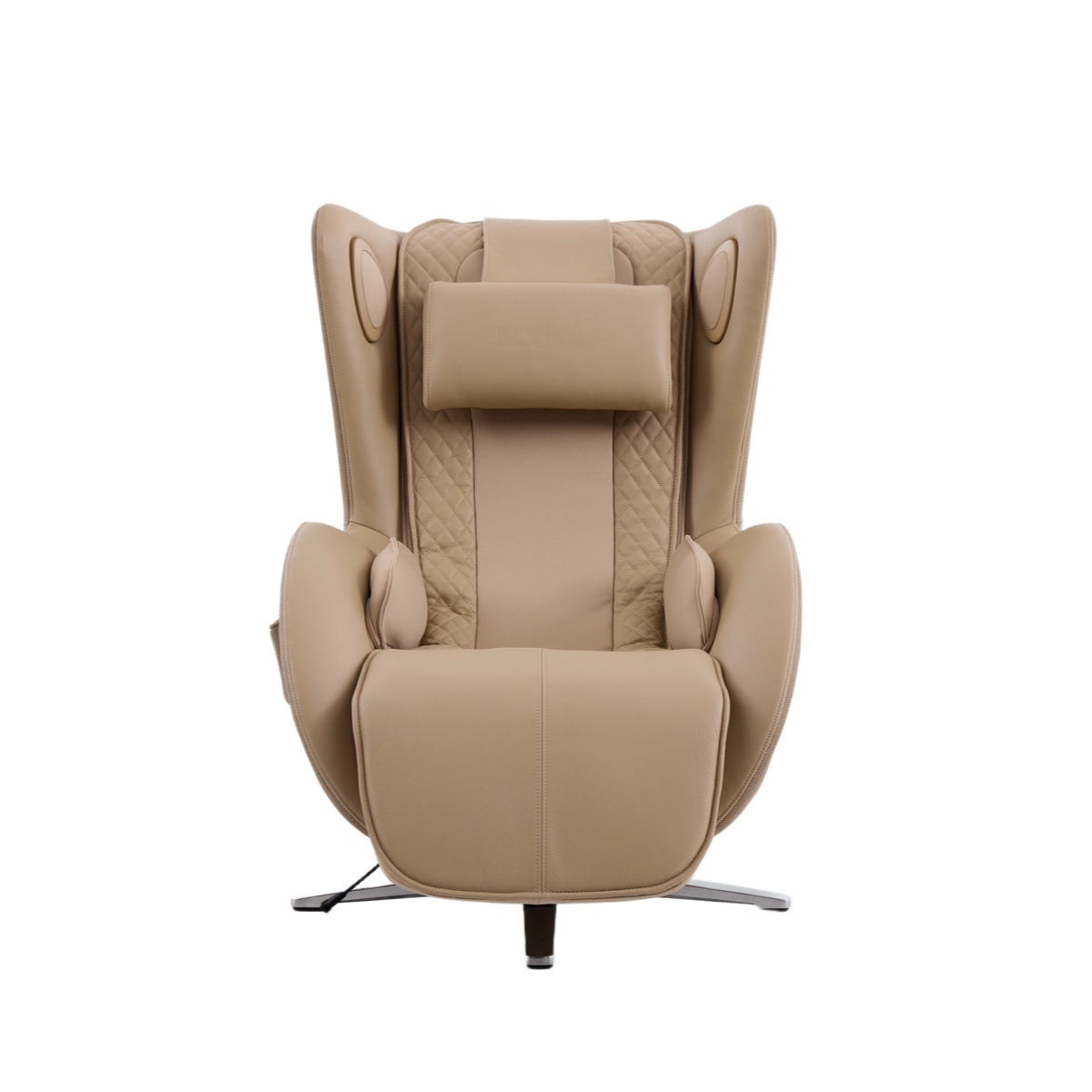 N-0006SD-V2,Mellow Sand massage chair with quilted design on a white background