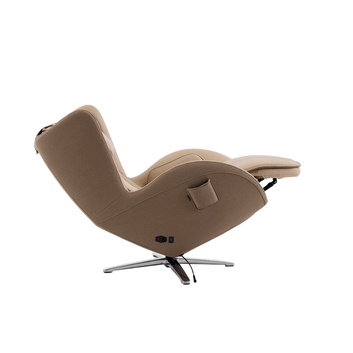 N-0006SD-V2,Mellow Sand recliner chair on a white background