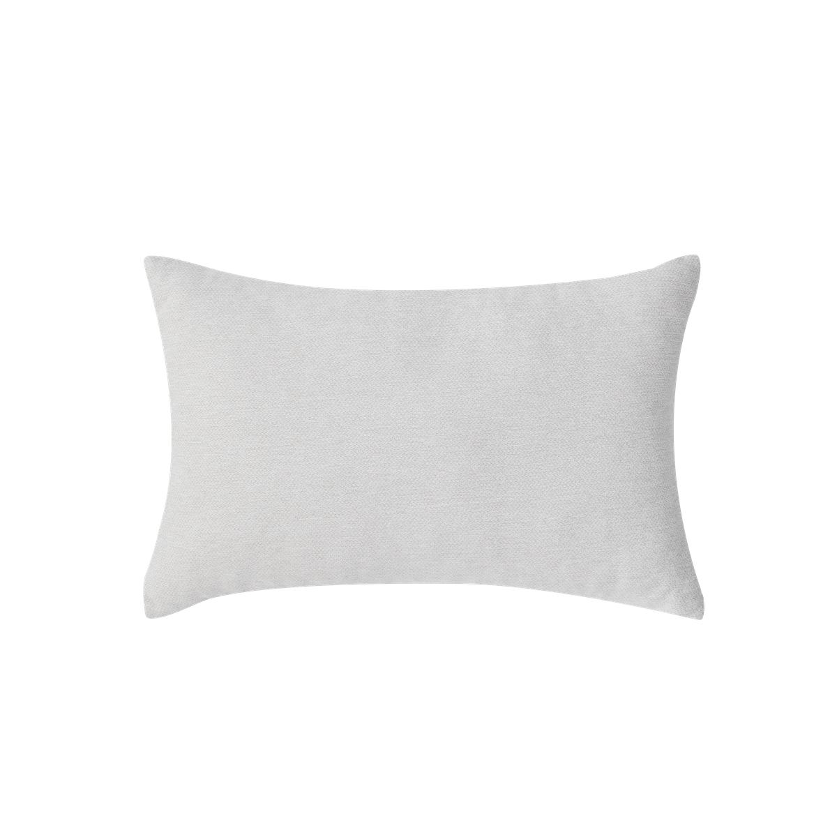 N-0004EW-V2,Elder White pillow on a white background
