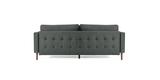 Folded in - Dark Grey "Module" Ergonomic Sofabed