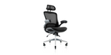 ErgoFlip Mesh Computer Chair - Black