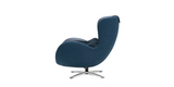Sideview of the midnight blue "Classic V2" Massage Chair
