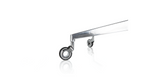 Closeup of the legs and feet - ' Rewind ' Ergonomic Office Chair - Grey