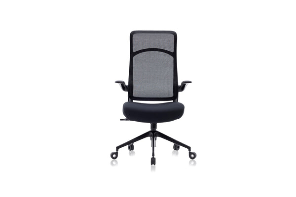 NOUHAUS Wave Ergonomic Office Chair Grey