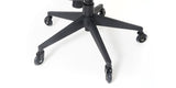 Close up of the char legs and feet - ErgoTask Ergonomic Task Office Chair with Headrest