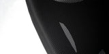 Close up of fabric - Black ErgoTask Ergonomic Task Office Chair with Headrest