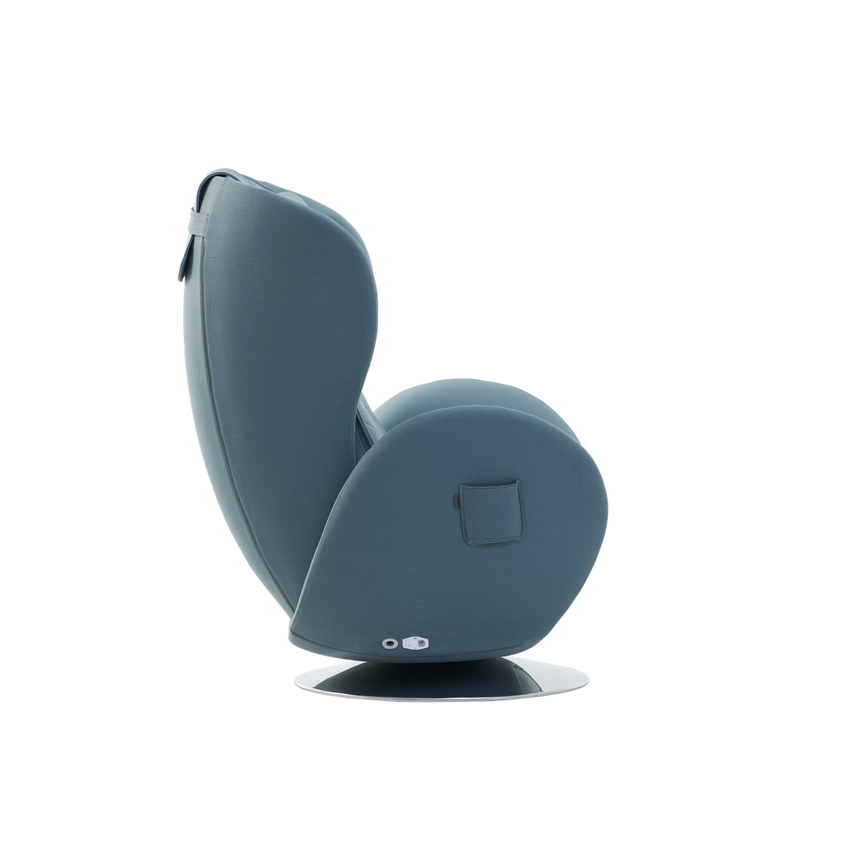 NR-SN100L-BU,Aqua Blue massage chair on a white background