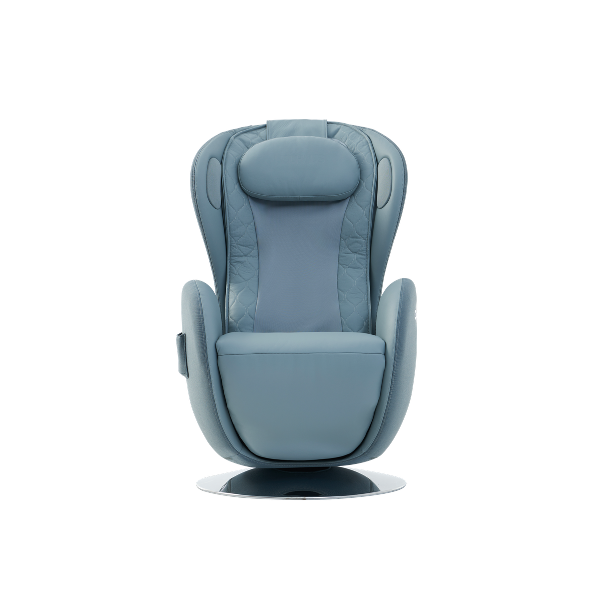 NR-SN100L-BU,Aqua Blue recliner chair on a white background