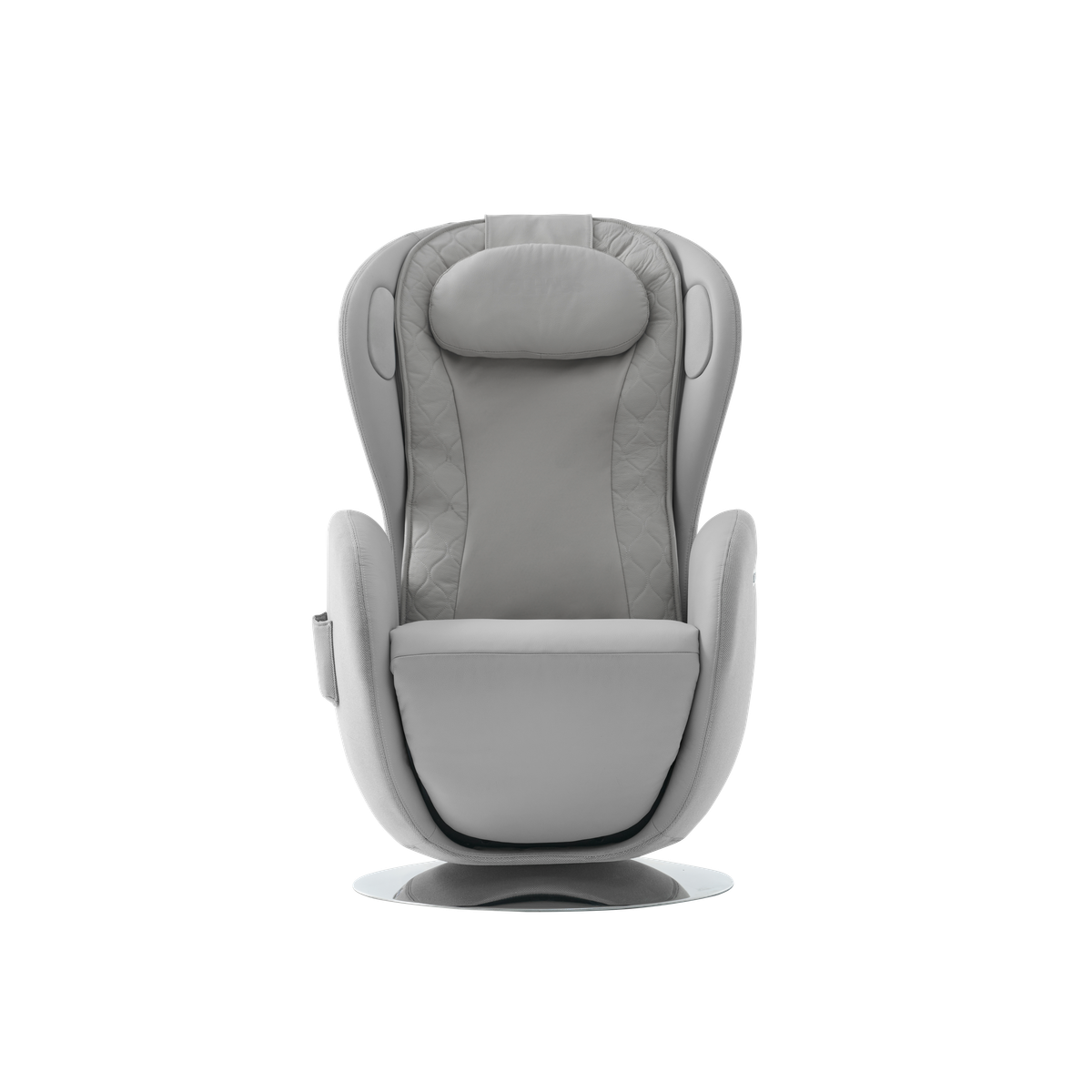 NR-SN100L-EW,Elder White massage chair on a white background