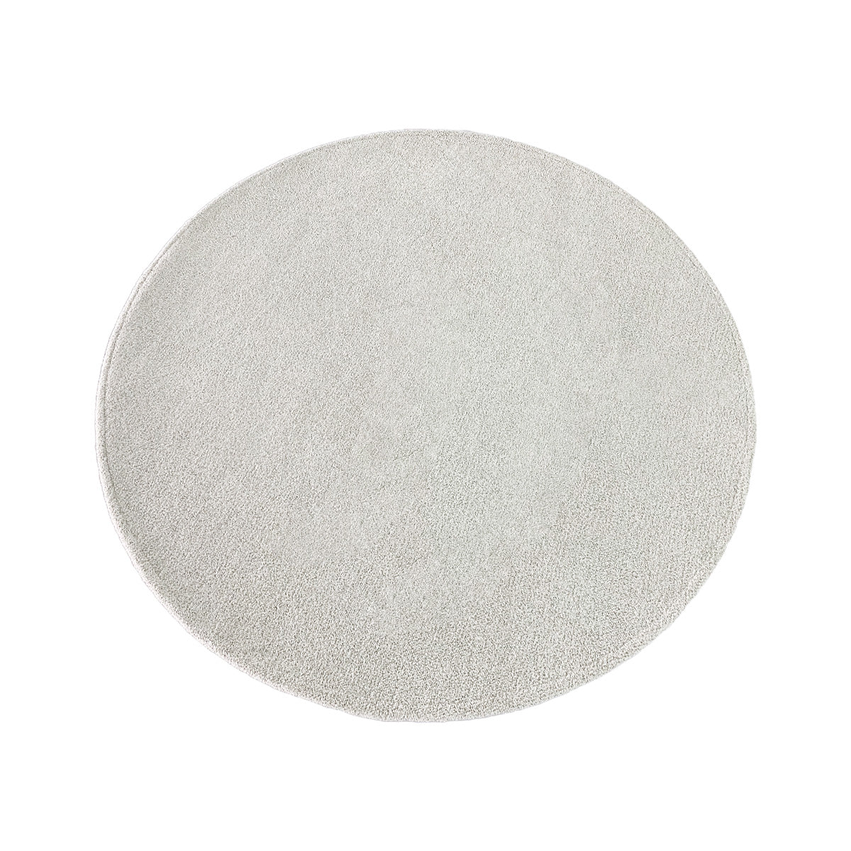 NA-RR120F-GR,Round gray rug on a white background
