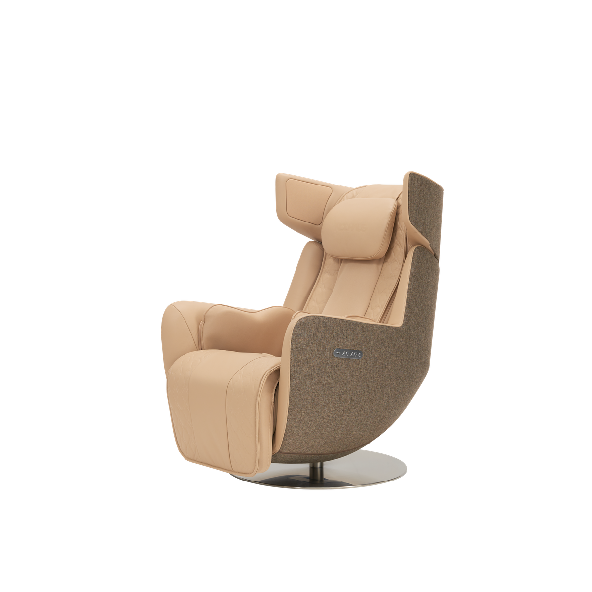 N-0005SD-V2,Mellow Sand recliner chair on a white background