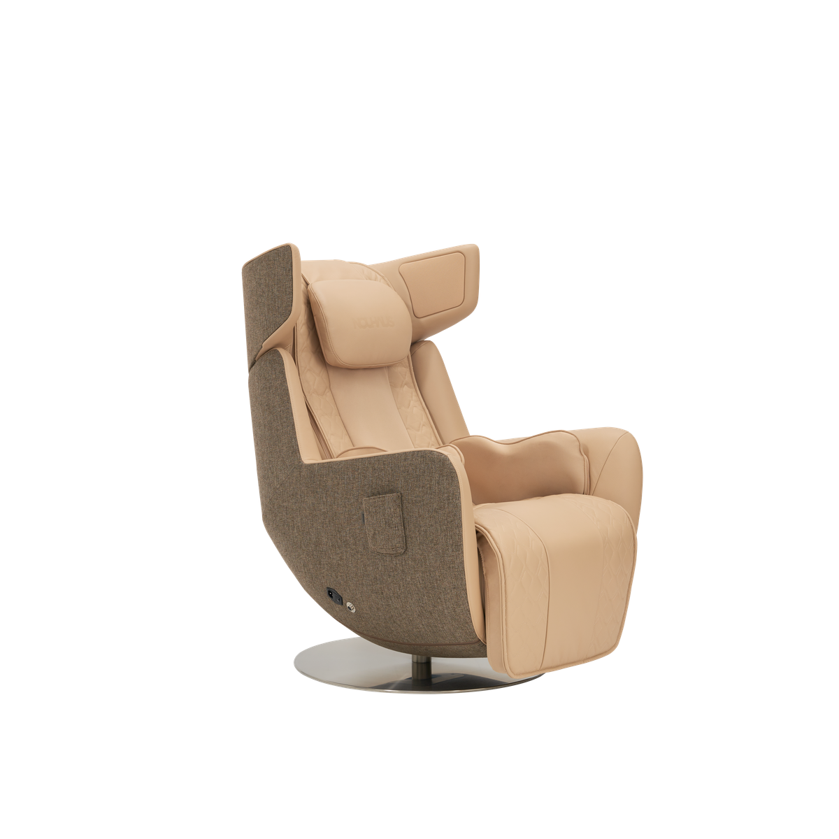 N-0005SD-V2,Mellow Sand recliner chair on a white background
