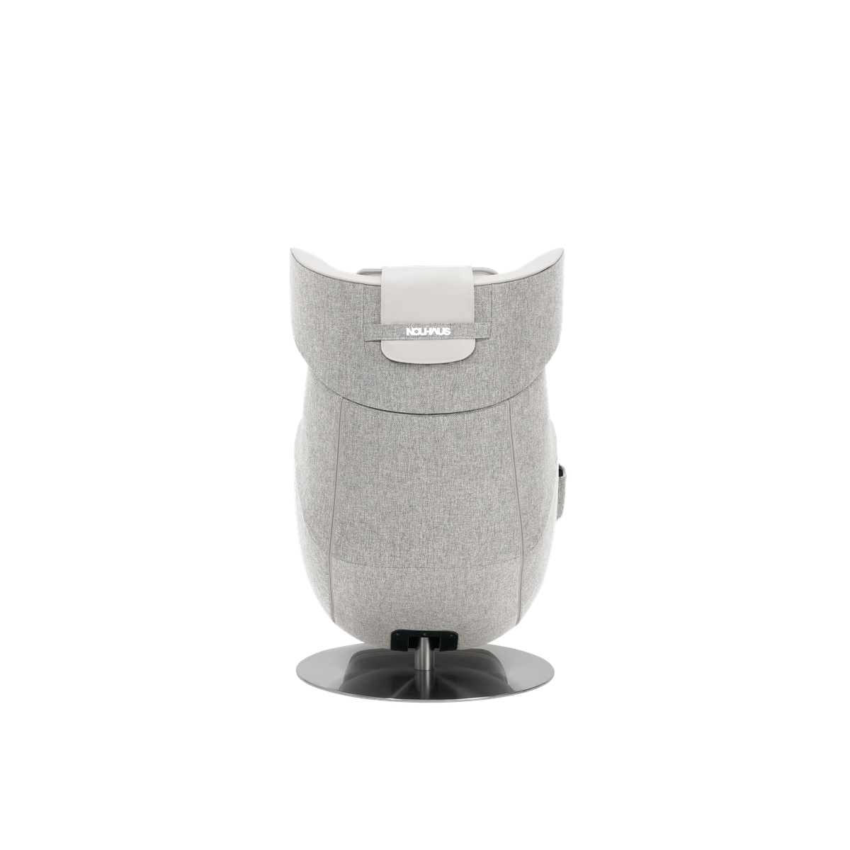 N-0005EW-V2,Elder White baby seat with a brand logo on a white background