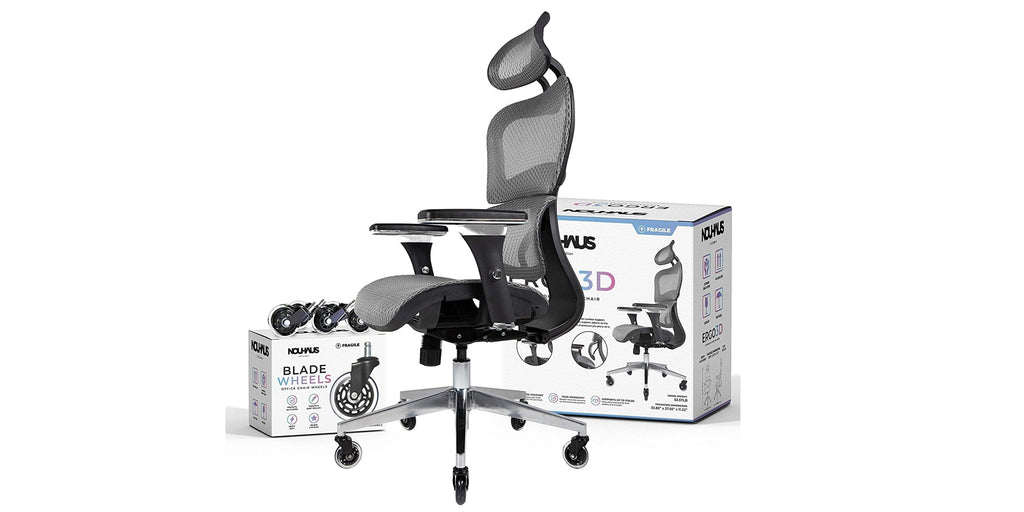 NOUHAUS Ergo3D Ergonomic Office Chair Nouhaus Inc