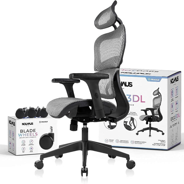 NOUHAUS Ergo3DL Ergonomic Office Chair
