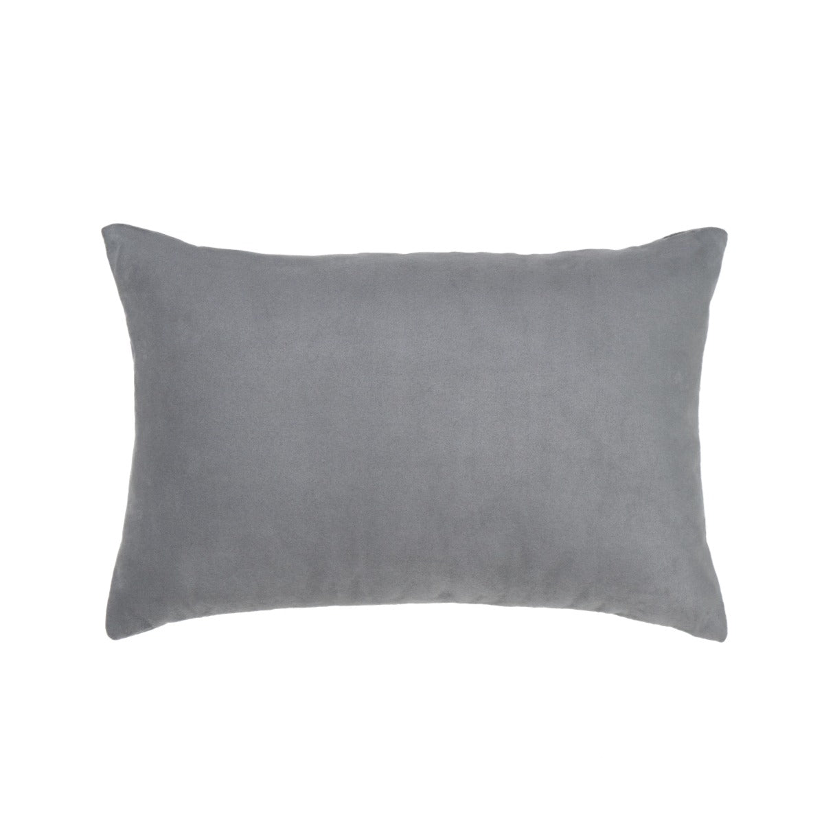 N-0003AG-V2,Ash Gray pillow on a white background