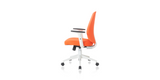 Side view of the Orange Palette Ergonomic Lumbar Adjust Rolling Office Chair
