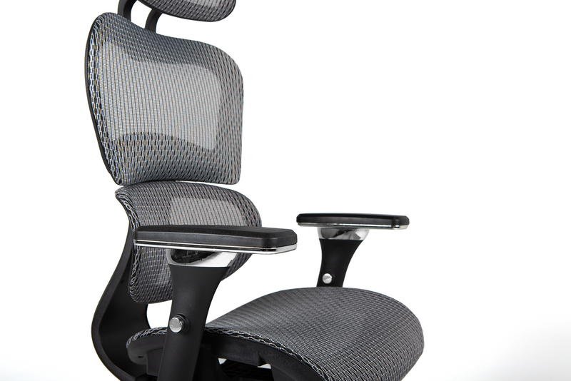 Nouhaus Ergo3D Ergonomic Office Chair - Rolling Desk Chair with 3D  Adjustable Armrest, 3D Lumbar Support and Blade Wheels - Mesh Computer  Chair