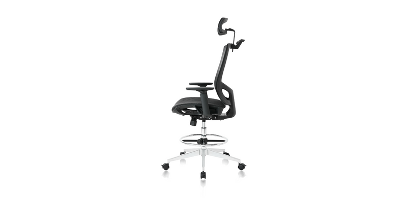 Side view of the ErgoDraft Tall Office Chair