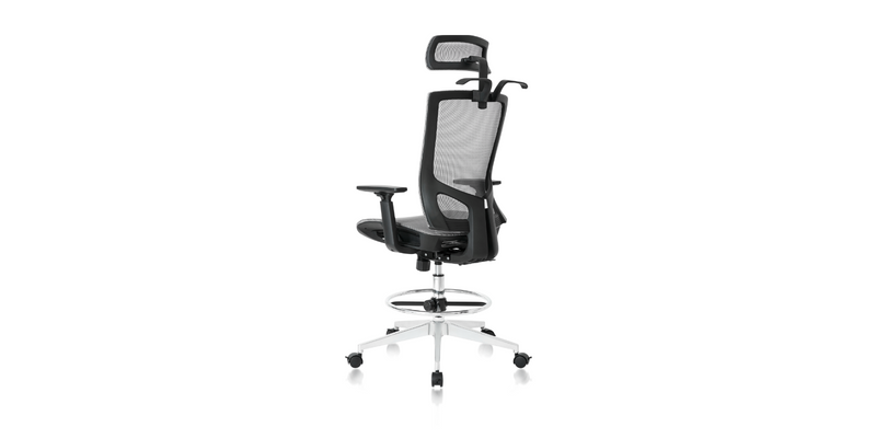 NOUHAUS ErgoPro Ergonomic Office Chair. Mesh, Swivel, Rolling Desk Chair 