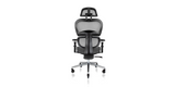 Back view of the Ergo3D Ergonomic Office Chair - Grey