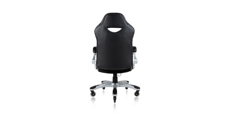 Back view of the Velour Office Chair Velvet Computer Chair