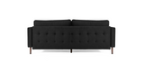 Black "Module" Ergonomic Sofabed folded in