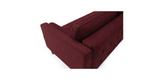 Back side view - Bordeaux "Module" Ergonomic Sofabed