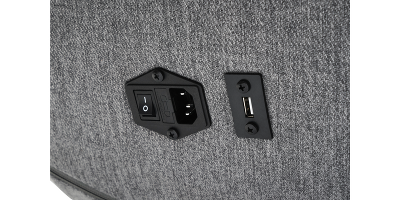USB and power port for the "Classic V2" Massage Chair