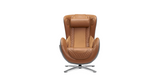 Front of the caramel "Classic V2" Massage Chair