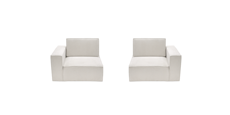 NOUHAUS Cubric-Double Modular Sectional Sofa