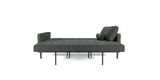 Folded out - Dark Grey "Module" Ergonomic Sofabed