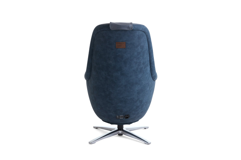 Back view - "Modern" Massage Chair with Ottoman