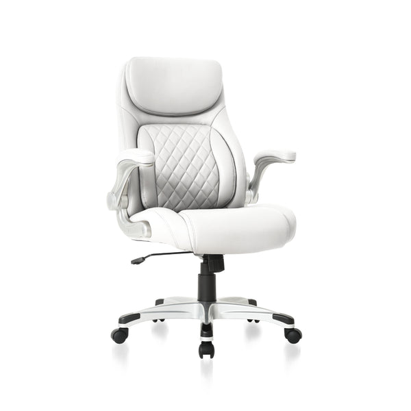 NOUHAUS Posture Ergonomic PU Leather Office Chair Patented 'Click5' Lu –  Nouhaus Inc