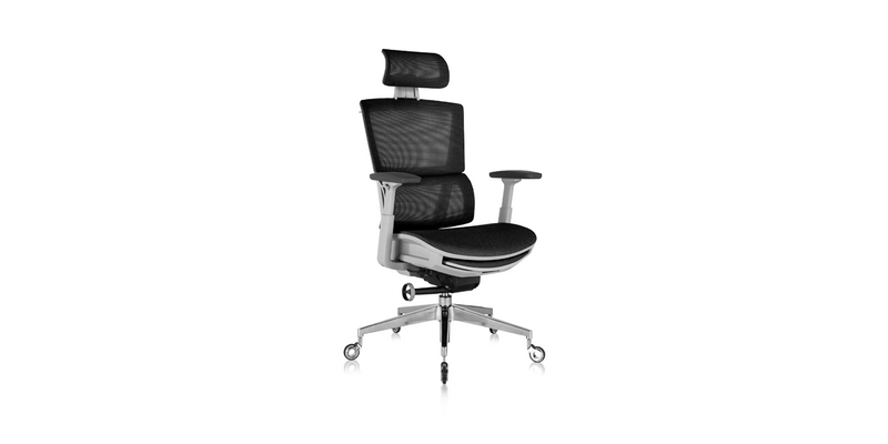 Large High Back Computer Chair with Dynamic Lumbar Support, Tilt and L