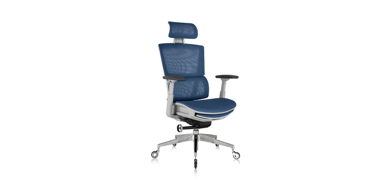 ' Rewind ' Ergonomic Office Chair - Blue