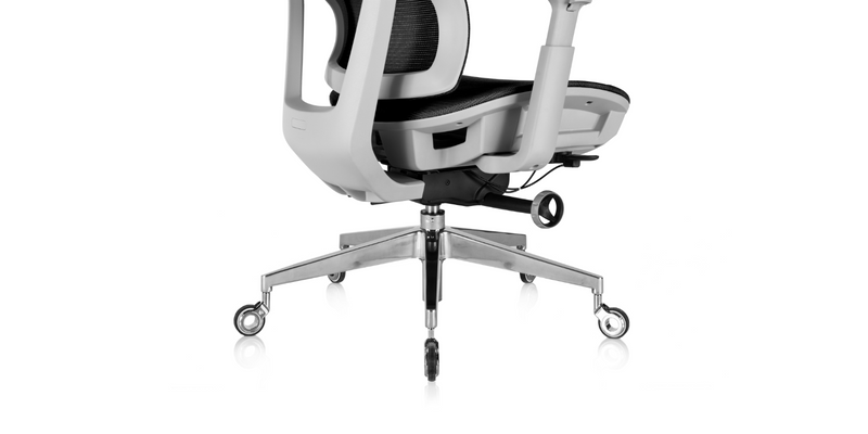 Legs, Feet, and height adjustment knob - ' Rewind ' Ergonomic Office Chair - Black