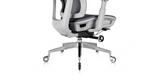 Close up of the bottom of the ' Rewind ' Ergonomic Office Chair - Grey