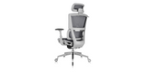 Back view of ' Rewind ' Ergonomic Office Chair - Grey