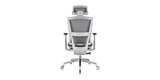 Backside view of the ' Rewind ' Ergonomic Office Chair - Grey