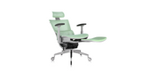 Fully Reclined ' Rewind ' Ergonomic Office Chair - Mint