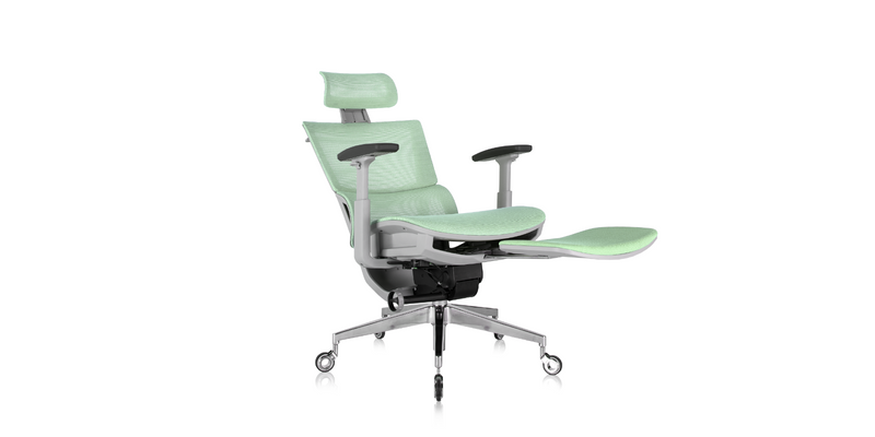 NOUHAUS Rewind Ergonomic Office Chair Mint Green