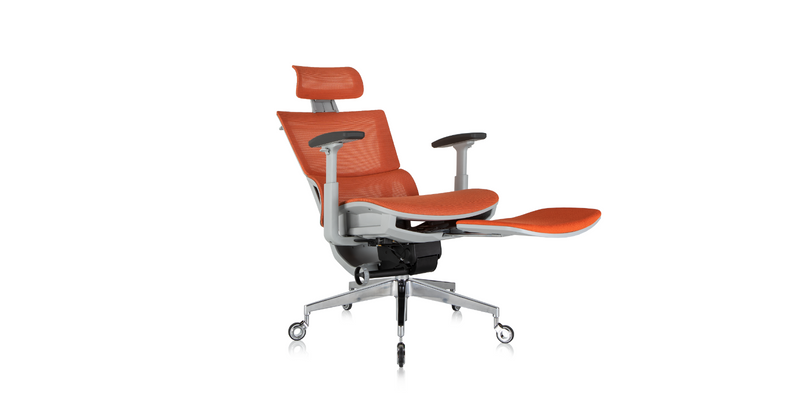 ' Rewind ' Ergonomic Office Chair - Orange