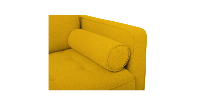 Side pillow - Yellow "Module" Ergonomic Sofabed