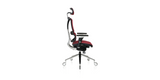 Side of the Burgundy ErgoPro Ergonomic Office Chair