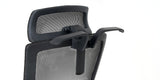 Close up of the headrest - ErgoTask Ergonomic Task Office Chair with Headrest
