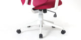 Bottom of the Burgundy Palette Ergonomic Lumbar Adjust Rolling Office Chair